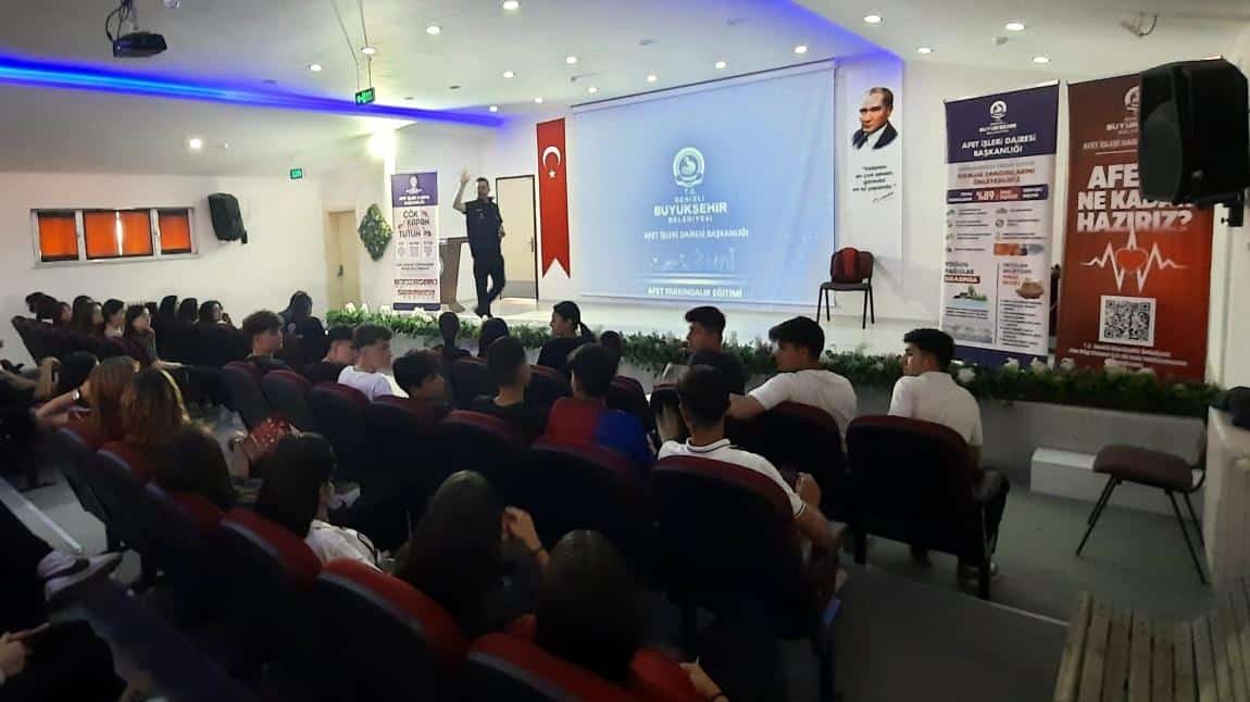 DENİZLİ BÜYÜKŞEHİR BELEDİYESİ TARAFINDAN DÜZENLENEN AFET EĞİTİMİNE KATILDIK